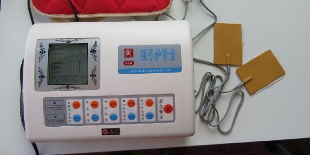 portable device for the treatment of prostatitis